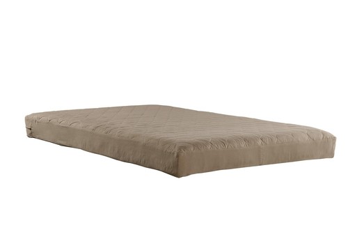 Dana 6 Inch Quilted Twin Mattress with Removable Cover and Thermobonded Polye...