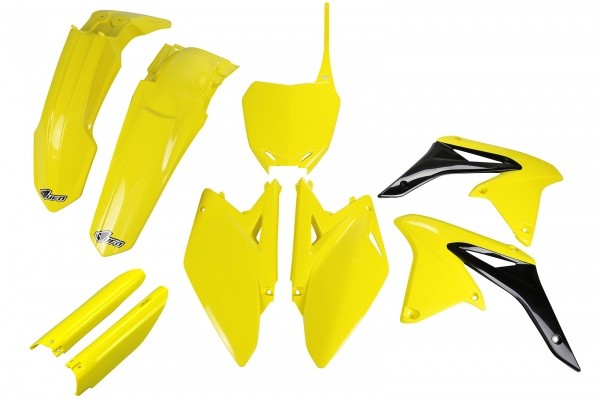 Kunststoff Verkleidung Kit Full Suzuki RMZ 250 2010 - 2018 Ufo Plast Gelb-image