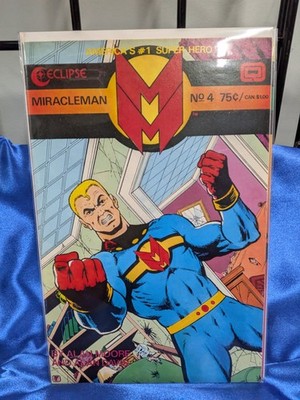 MiracleMan #4 Eclipse Comics 1985 Alan Moore & Alan Davis We Combine.