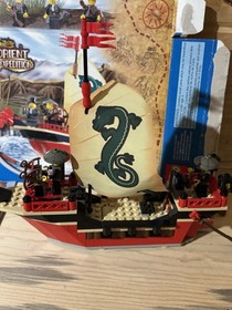 LEGO 7416 ORIENT EXPEDITION Emperor's Ship Complete W/ Instruction Manual Box