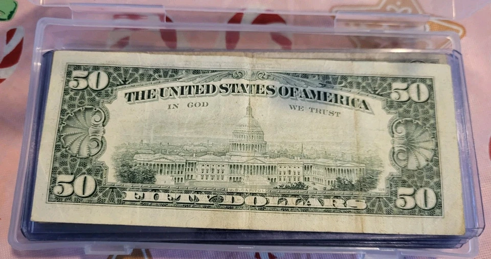 $50 STAR NOTE - NICE CONDITION - 1990 ISSUE - Image 4 of 4