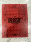 Red Dead Redemption 2 Steelbook Edition - PlayStation 4 Great Condition No Map