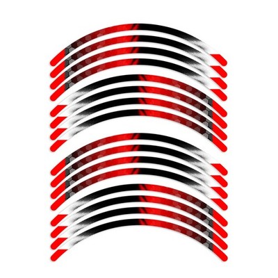 B01B For 2017-2021 Ducati SCRAMBLER CAFE RACER Red Wheel Sticker Race Kit 20 19