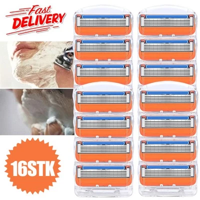 16pcs Generic Replacement Razor Blades 5 Layers Floating Blade Shaving