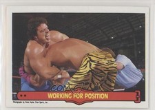 1985 Pro Wrestling Stars Davey Boy Smith Brutus The Barber Beefcake #74 hq9