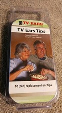 TV Ears Replacement Ear Tips Qty 10 New In Package