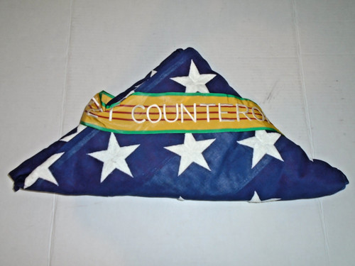 Vietnam War US Army Tet Counteroffensive 1969 Battle Streamer & Flag 5 X 9.5 Ft