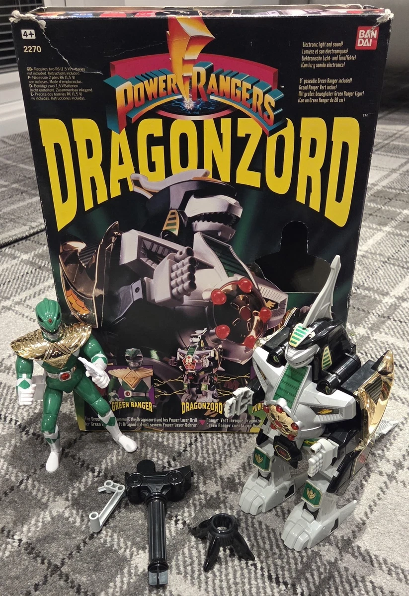 Accessoire Power Rangers Mighty Morphin Dragonzord Plastron Vintage