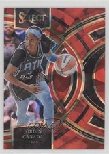 2024 Panini Select WNBA Premier Level Red Ice Prizm Jordin Canada #198 e9p
