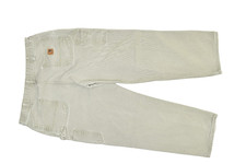 Carhartt Men's Regular Size 40x32 Dungaree Fit Khaki Work Pants Cotton