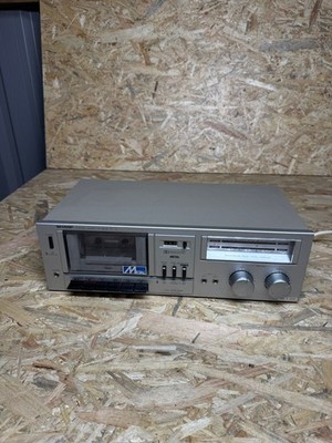 Sharp RT-10E Stereo Tape Deck Cassette Player Silber Metall HiFi Dolby Audio 240V
