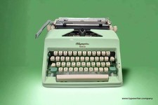 Limited Edition Olympia SM8 Mint Green Typewriter, Vintage, Mint Condition, thumbnail