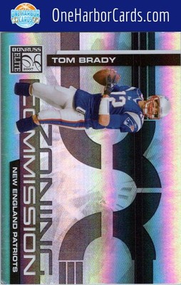2007 Donruss Elite New England Patriots #ZC-9 Tom Brady