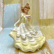 Lenox Belle Rose Ceramic Figurine Disney Beauty and the Beast Reserved 13cm Used