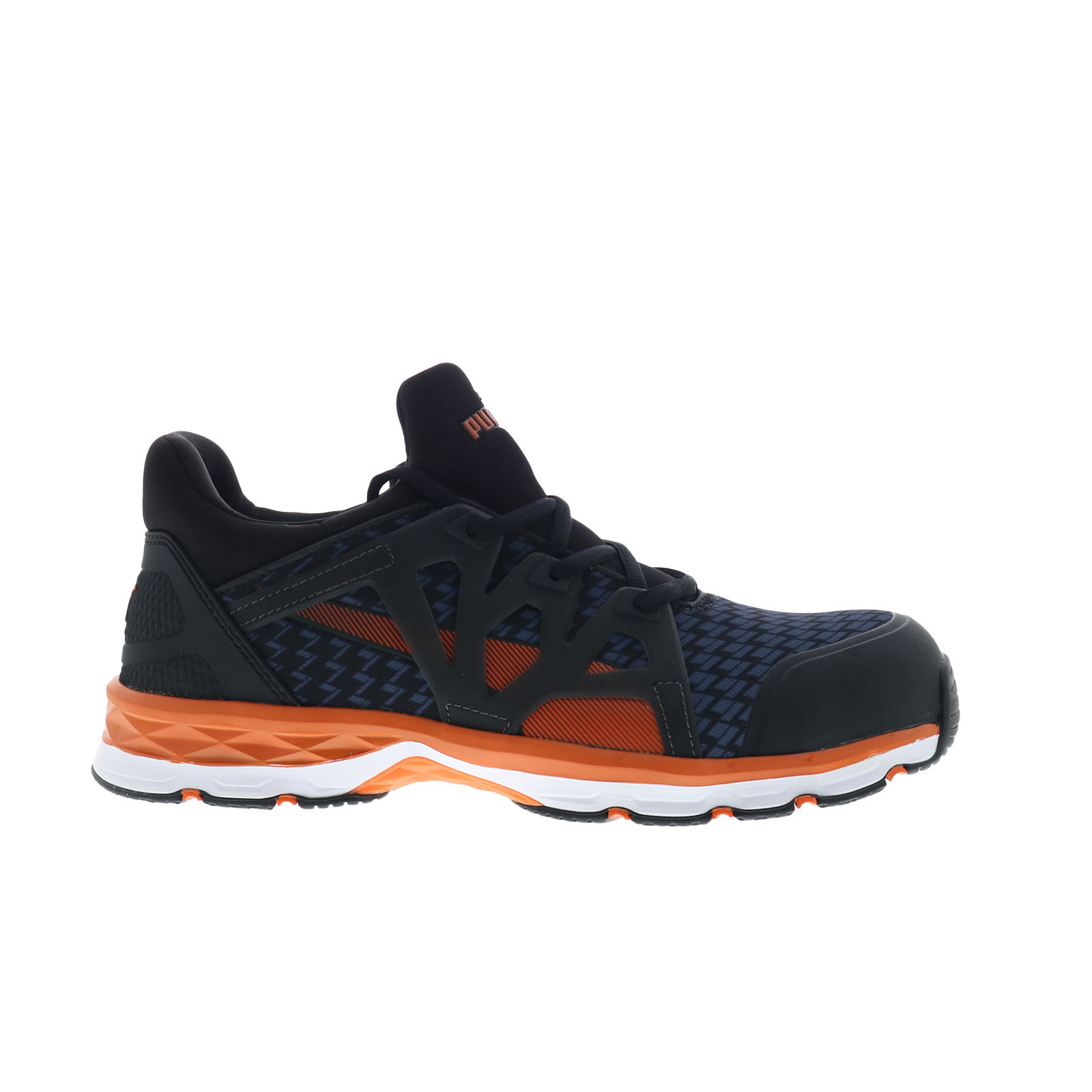 Puma Safety Rush 2.0 Low Static Dissipative 633875 Mens Black Work Shoes