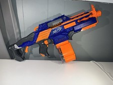Nerf N-Strike Elite Rapidstrike CS-18 Motorized Blaster Dart Gun w 25 Round Drum