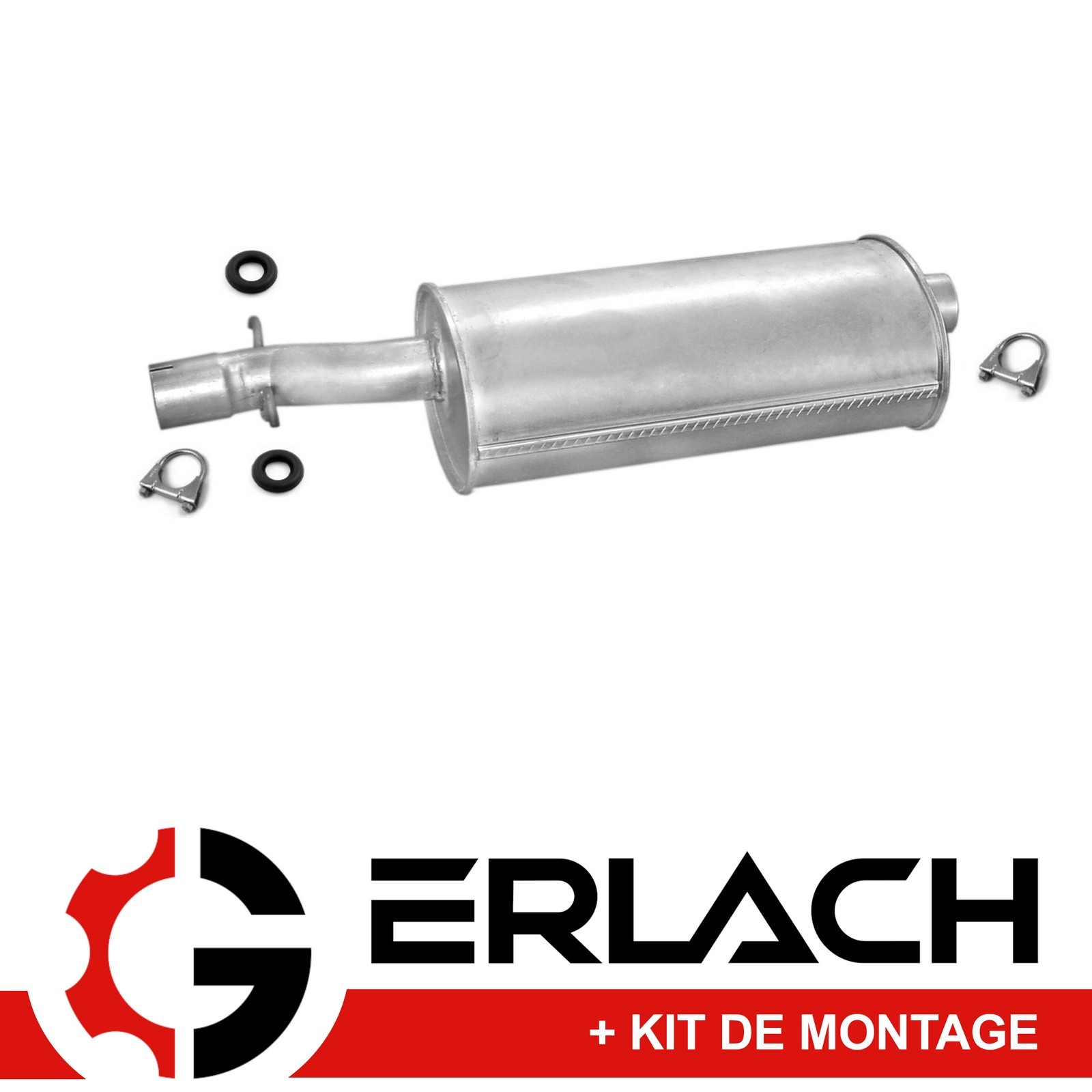 Silencieux arrière pour restaurer l'échappement du Peugeot J5 2.5TD