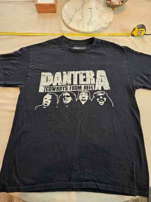 Pantera Cowboys From Hell World Tour 2023 Official Rock Band Graphic T-Shirt MD