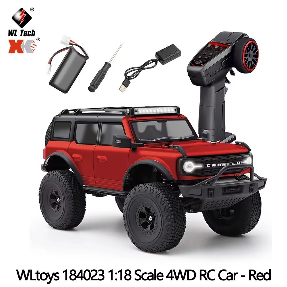 1/18 RC Land Cruiser 4x4 Rock Crawler 2-Speed Hi/Lo Off Road Truck