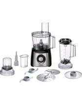 Bosch MultiTalent 3 MCM3501MGB Compact  Food Processor - Black &  Silver