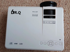 Dr Q Mini Projector Phone Portable Home Cinema 1080P HDMI VGA