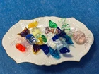 Murano Glass Wrapped Hard Candy (11) - Vintage Handblown Art Glass