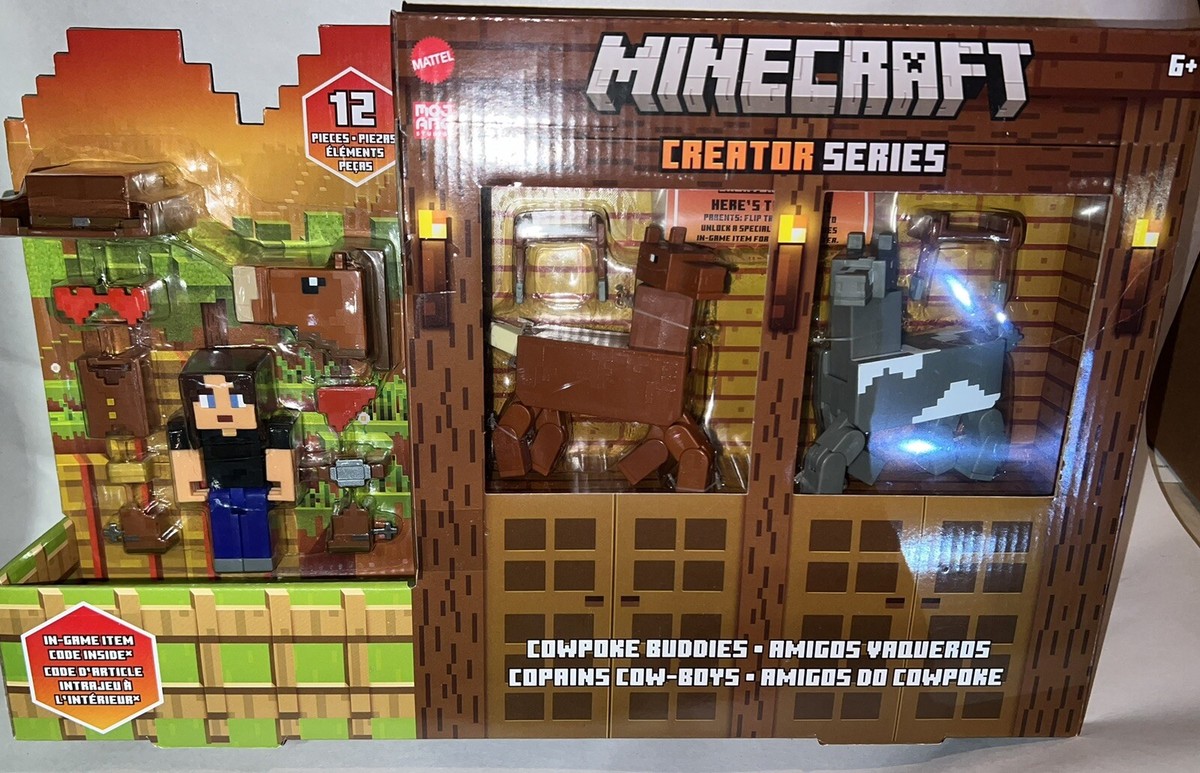 Minecraft Creator Series Cowpoke Buddies Playset