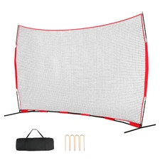 Uimoso Barricade Backstop Net Ball Sports Barrier Softball Practice Net 16x10ft