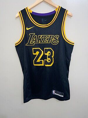 Nike NBA LeBron James Lakers Swingman Jersey - Black, Size Nike NBA LeBron James Lakers Swingman Jersey - Black, Size