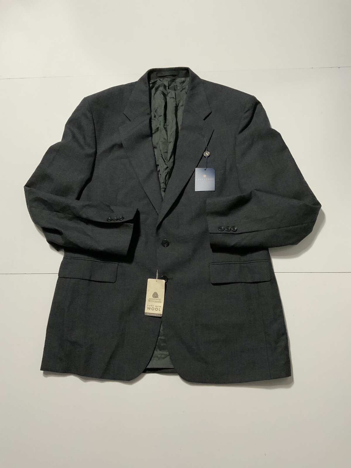 FILA Giacca blazer giacca Alexandre London Savile Row nuova con etichette $260