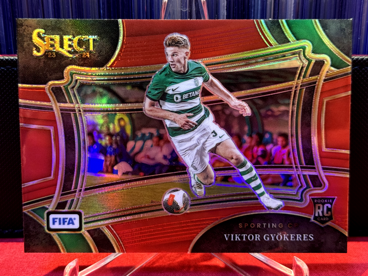 VIKTOR GYOKERES 2023-24 Panini Select FIFA RC Red - Sporting CP NO 