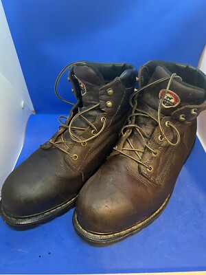 Red Wing Irish Setter Edgerton 6” Work Boots Mens Size 12 D  display picture 1