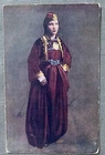 OLD POSTCARD BOSNIA & HERZEGOVINA - 1900 HISTORICAL WOMAN COSTUME