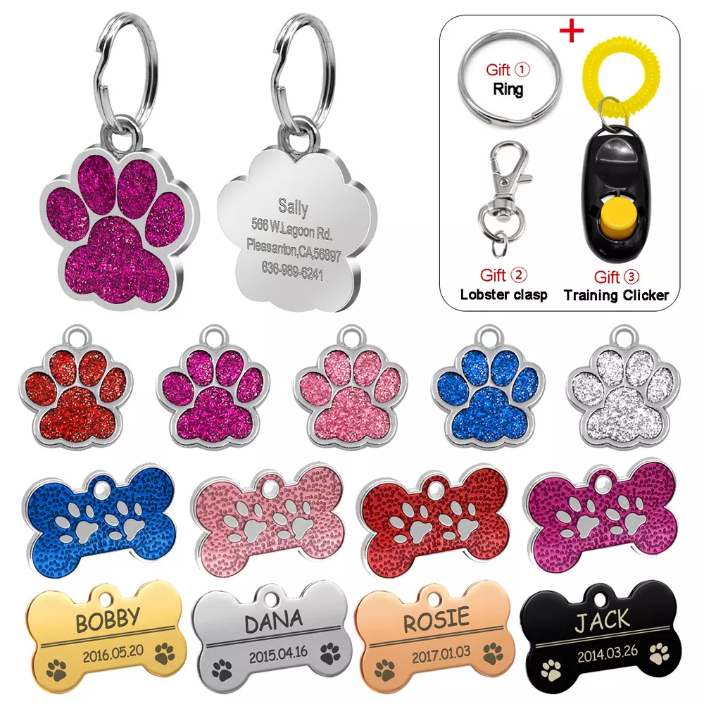 Custom Printed Pet Training Clicker Key Chain