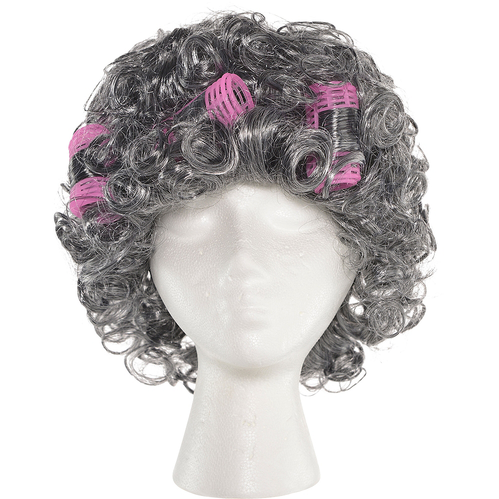 Grandma Costume Accessory Kit For Girls Old Woman Halloween Gray Hair Granny For Sale Online Ebay