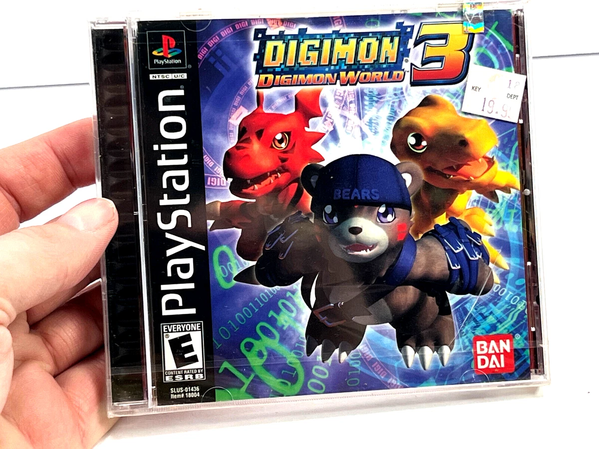 Digimon World 3 For Playstation 1 Video games consoles