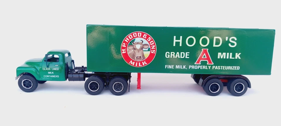 1/50 o scale 3d printed 1954 Studebaker trailer truck handmade custom kitbash - Image 2 of 4