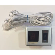 Biddeford TC15B2 Electric Blanket Control Controller 4 Prong Silver Tested Works