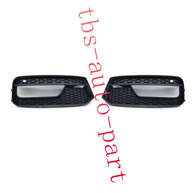 Fit For Audi A1 8X 2016-2018 ABS LH&RH Side Front Bumper Fog light Cover - Imagem 2 de 4