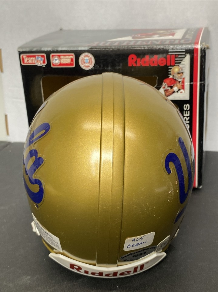 Gary Beban Signed Mini Helmet Autograph Riddell UCLA NCAA Heisman ‘67 ...