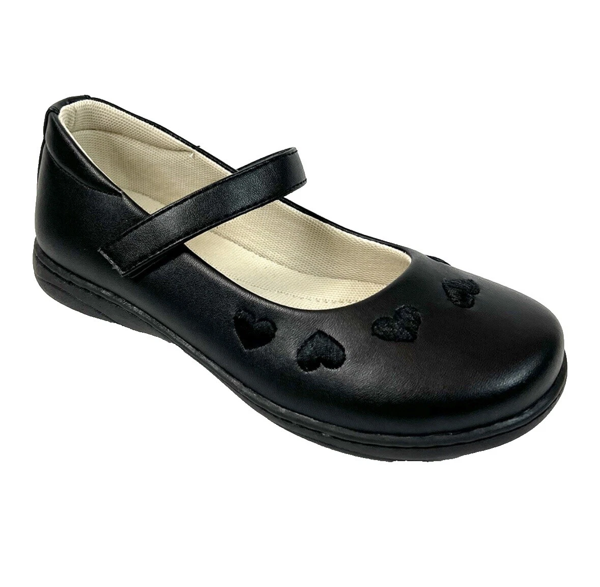 Sapatos casuais de couro sintético para meninas