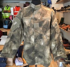 New Miltec ACU A-TACS AU Camouflage Ripstop Lightweight Jacket/Coat Medium