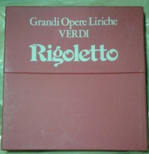 GRANDI OPERE LIRICHE VERDI MUSICA CLASSICA RIGOLETTO DISCHI LP
