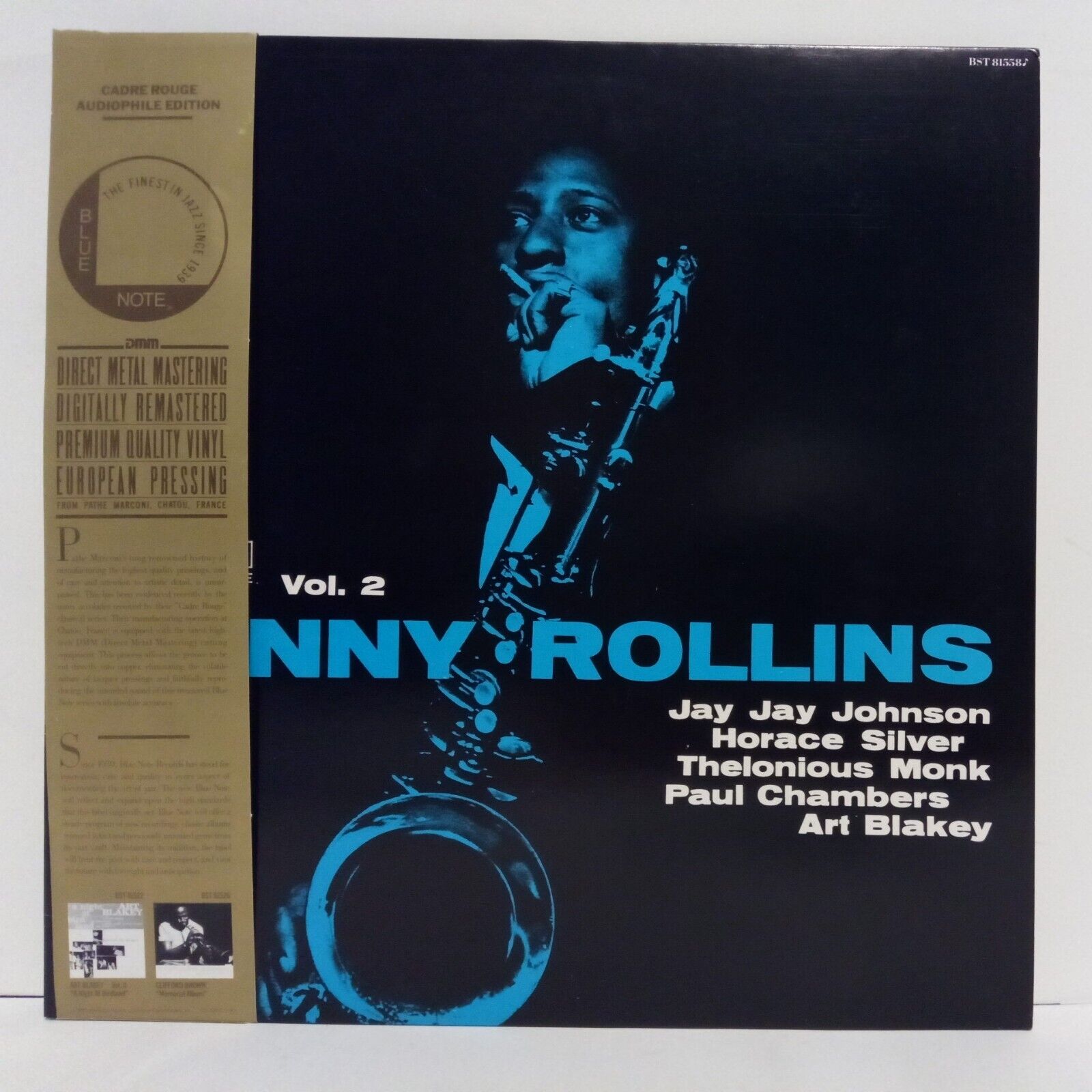 Volume 2 by Sonny Rollins 1985 vinyl LP  Blue Note 🎵