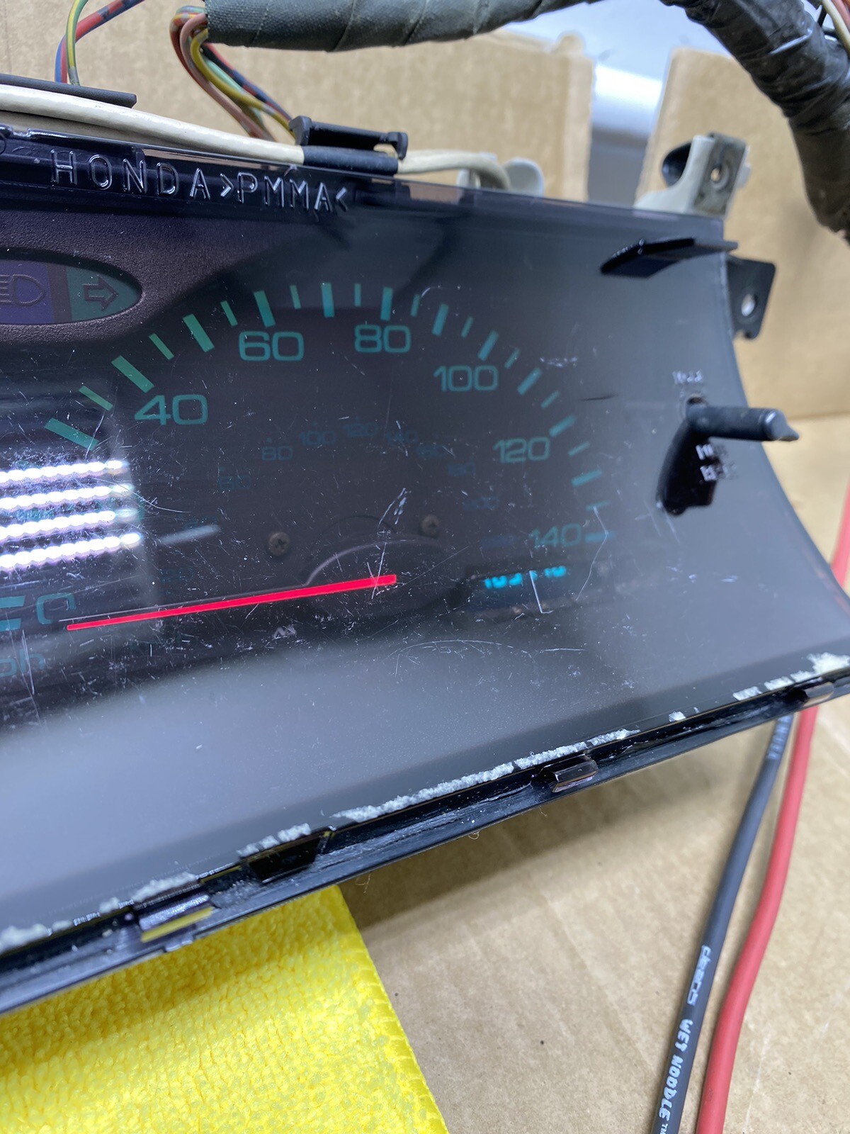 19921996 Honda Prelude Digital Gauge Cluster OEM MT Wire Harness 93 94