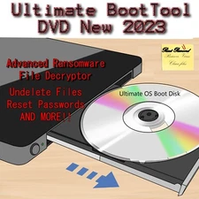 Advanced Ransomware File Decryptor,Ultimate Boot Tool OS DVD 2023 Same Day USA