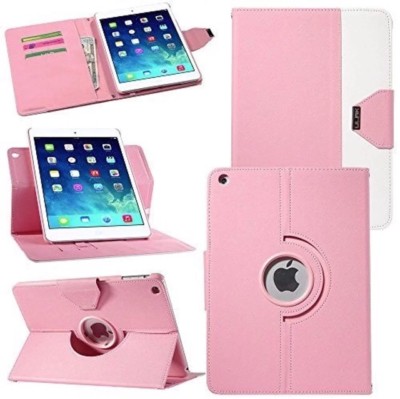iPad Air 2/ iPad Pro Pink 360 Full cover Smart Cover with Auto