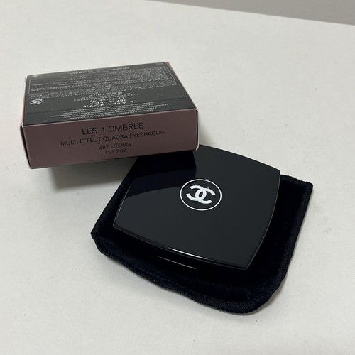 Chanel Les 4 Ombres 387 UTOPIA Limited Edition Camelia Futura Quadra Eyeshadow - Picture 5 of 8
