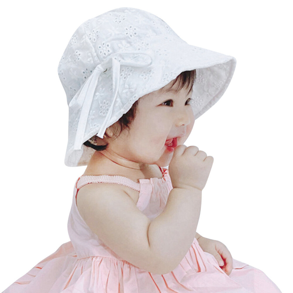 Lace Newborn Hat Baby Headwraps Hats Child Fisherman's Sun Visor eBay