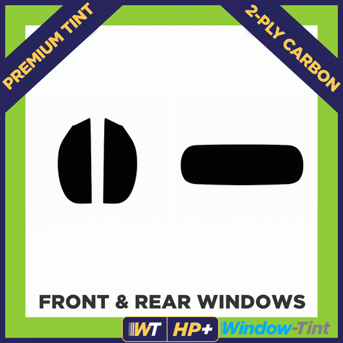 For Porsche Boxster 2005-2013 Carbon Pre Cut Window Tint Full Premium 2-ply HP+ - Picture 2 of 10